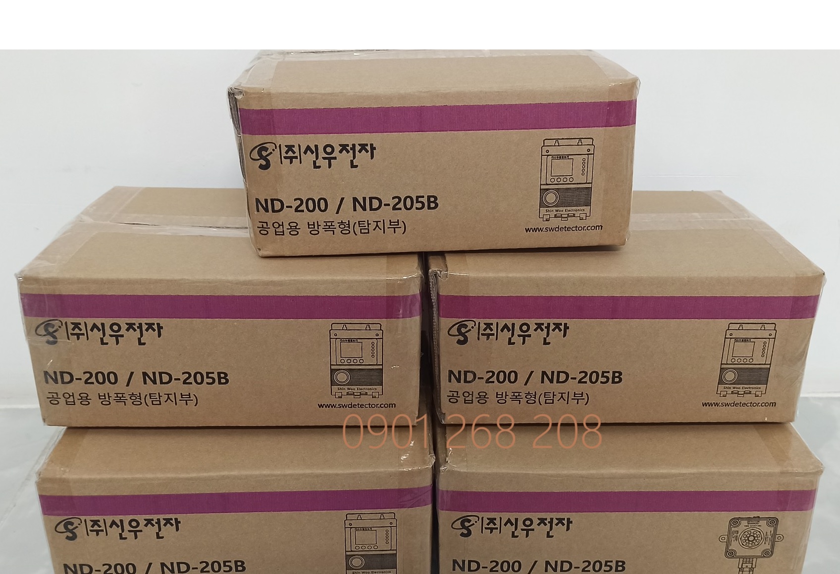 bộ báo rò rỉ ND-200 Shinwoo bao gồm 1 đầu dò EX-2B